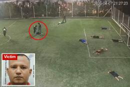 Killers disguised as cops stormed soccer game to gun down 3 rival gang members: officials