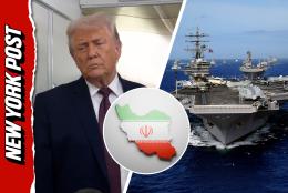 Trump says US has an “armada” headed toward Iran